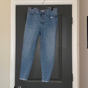 Madewell High Rise Blue Women's Jeans
